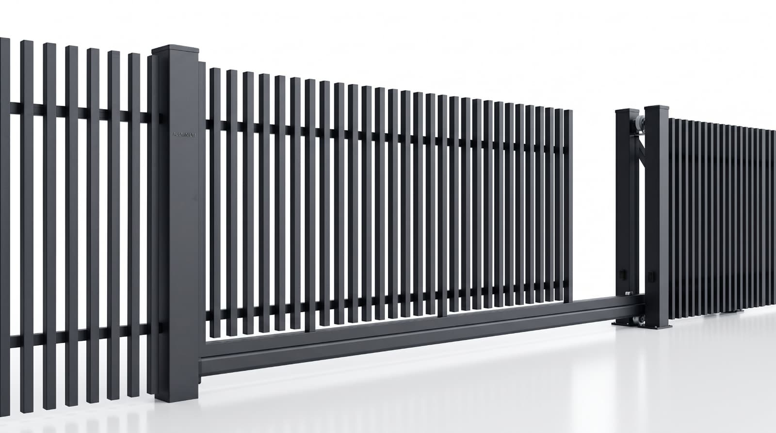 ALUMINIUM™ — Плъзгащ портал и оградно пано