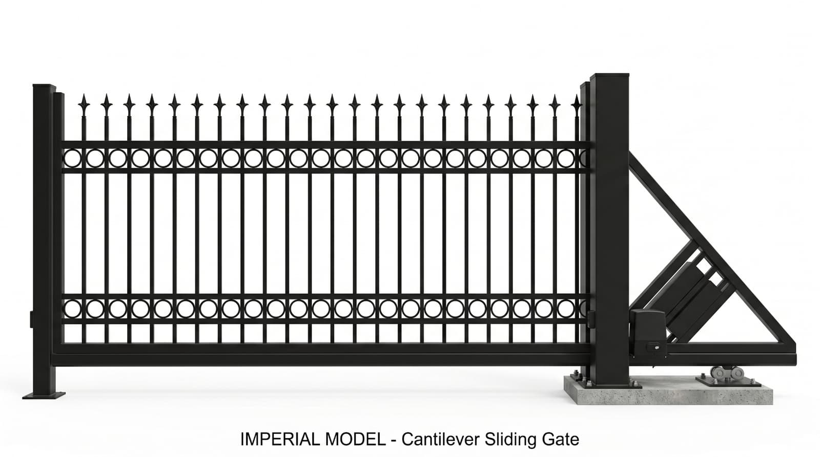IMPERIAL™ — IMPERIAL — конзолен плъзгащ портал с автоматизация