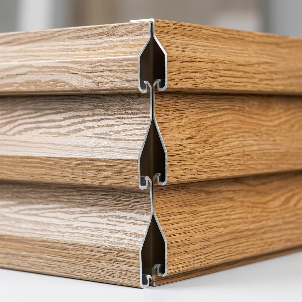 Wood Pattern Double